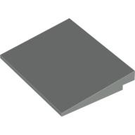 Lego destička 6x8 úhel 10° sklon (šikmá), světle šedá (451502, 451552, 4186672)